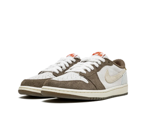 Tênis Nike Air Jordan 1 Low OG 'Year of the Rabbit' Branco / Marrom – foto 3