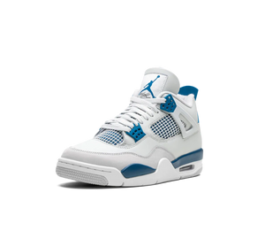 Tênis Nike Air Jordan 4 'Military Blue' Branco / Azul – foto 2