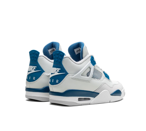 Tênis Nike Air Jordan 4 'Military Blue' Branco / Azul – foto 3