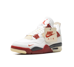 Tênis Nike Air Jordan 4 x Nigel Sylvester 'Brick After Brick' Branco / Vermelho – foto 2