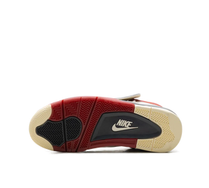 Tênis Nike Air Jordan 4 x Nigel Sylvester 'Brick After Brick' Branco / Vermelho – foto 5