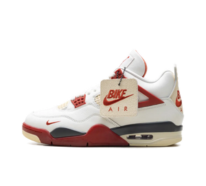 Tênis Nike Air Jordan 4 x Nigel Sylvester 'Brick After Brick' Branco / Vermelho