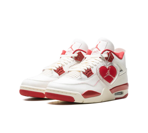 Tênis Nike Air Jordan 4 'Valentine's Day Sierra Red' Branco / Vermelho – foto 3