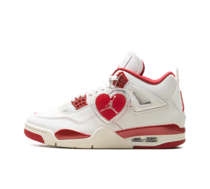 Tênis Nike Air Jordan 4 'Valentine's Day Sierra Red' Branco / Vermelho