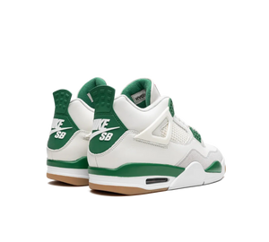 Tênis Nike Air Jordan 4 x Nike SB 'Pine Green' Branco / Verde – foto 4