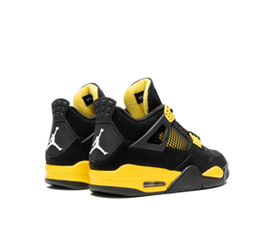Tênis Nike Air Jordan 4 'Thunder' Preto / Amarelo – foto 4