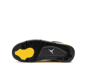 Tênis Nike Air Jordan 4 'Thunder' Preto / Amarelo – foto 5