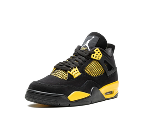 Tênis Nike Air Jordan 4 'Thunder' Preto / Amarelo – foto 2