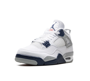 Tênis Nike Air Jordan 4 'Midnight Navy' Branco / Azul – foto 2