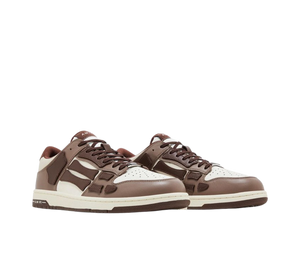 Tênis Amiri Skel Low Top Low 'Brown' Marrom – par de frente