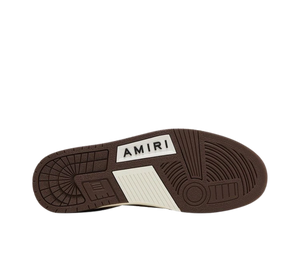 Tênis Amiri Skel Low Top Low 'Brown' Marrom – solado