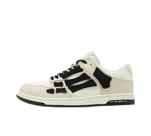 Tênis Amiri Skel Top Low 'Beige Black' Bege / Preto – vista lateral