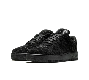 Tênis Nike Air Force 1 x Louis Vuitton 'By Virgil Abloh Black' Preto – foto 3