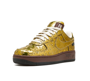 Tênis Nike Air Force 1 x Louis Vuitton 'By Virgil Abloh Metallic Gold' Dourado – foto 2