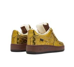 Tênis Nike Air Force 1 x Louis Vuitton 'By Virgil Abloh Metallic Gold' Dourado – foto 4
