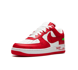 Tênis Nike Air Force 1 x Louis Vuitton 'By Virgil Abloh White Red' Vermelho – foto 2