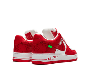 Tênis Nike Air Force 1 x Louis Vuitton 'By Virgil Abloh White Red' Vermelho – foto 4