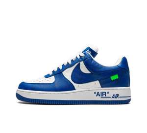 Tênis Nike Air Force 1 x Louis Vuitton 'By Virgil Abloh White Royal' Azul