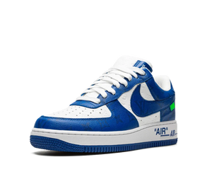 Tênis Nike Air Force 1 x Louis Vuitton 'By Virgil Abloh White Royal' Azul – foto 2