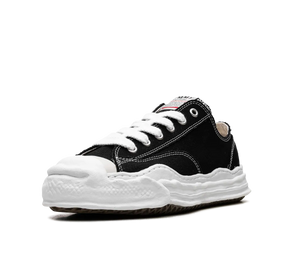 Tênis Maison Mihara Yasuhiro Hank OG Sole Canvas Low 'Black' Preto – foto 2