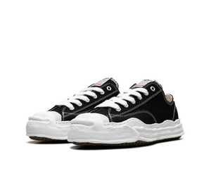 Tênis Maison Mihara Yasuhiro Hank OG Sole Canvas Low 'Black' Preto – foto 3