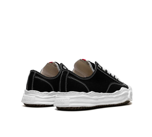 Tênis Maison Mihara Yasuhiro Hank OG Sole Canvas Low 'Black' Preto – foto 4