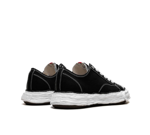Tênis Maison Mihara Yasuhiro Peterson 23 OG Sole Canvas Low 'Black' Preto – foto 4