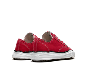Tênis Maison Mihara Yasuhiro Peterson OG Sole Canvas Low 'Red' Vermelho – foto 4