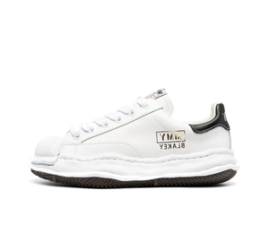 Tênis Maison Mihara Yasuhiro Blakey OG Sole Leather Low 'White' Branco