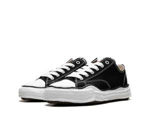 Tênis Maison Mihara Yasuhiro Peterson OG Sole Canvas Low 'Black' Preto – foto 3