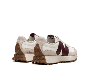 Tênis New Balance 327 'Moonbeam Classic Bugundy' Bege / Vinho – foto 4