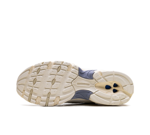 Tênis New Balance 530 Feminino 'Angora Dusk Shower' Branco / Roxo – detalhe do solado