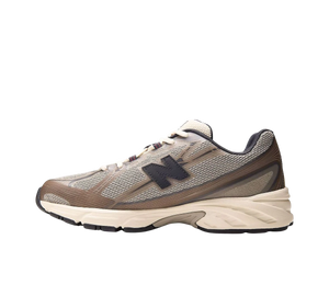 Tênis New Balance 740N x JJJJound 'Paper White Stoneware' Branco / Bege – vista lateral
