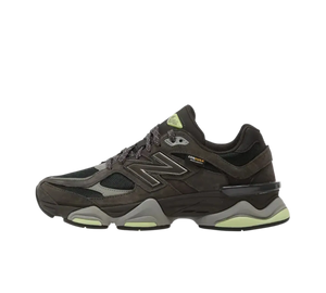 Tênis New Balance 9060 'Black Cement Dry Lime' Preto / Verde