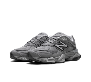 Tênis New Balance 9060 Masculino 'Shadow Grey' Cinza – par de frente