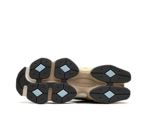 Tênis New Balance 9060 'Sweetgrass Deep Ocean' – vista da sola