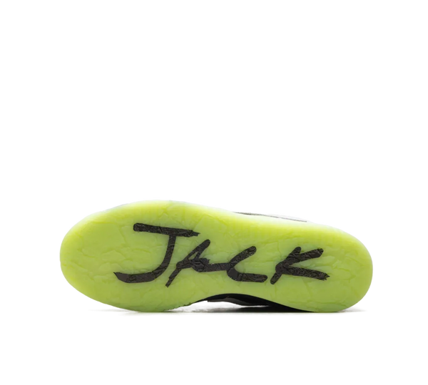 Tênis Air Jordan Jumpman Jack x Chase B x Travis Scott 'Black Night Silver Anthracite' Preto / Verde