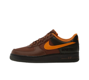 Tênis Nike Air Force 1 GORE-TEX 'Fauna Brown Sequoia' Marrom / Preto – vista lateral