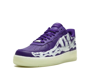 Tênis Nike Air Force 1 Low 'Purple Skeleton Halloween' Roxo – foto 2