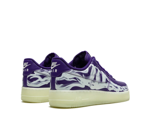 Tênis Nike Air Force 1 Low 'Purple Skeleton Halloween' Roxo – foto 4