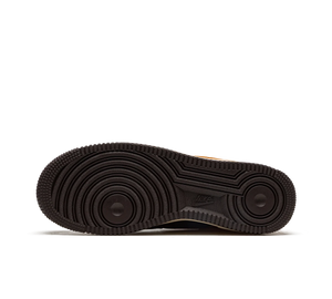 Tênis Nike Air Force 1 Low Gore-Tex 'Brown Orange' Marrom / Laranja – solado