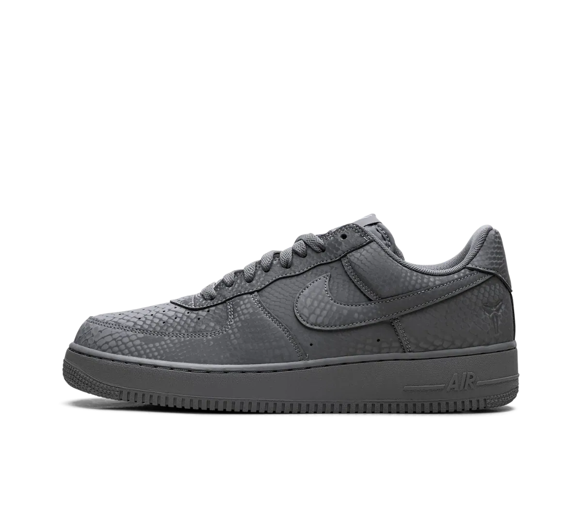 Tênis Nike Air Force 1 Low 'Kobe Bryant Forever Cool Grey' Cinza