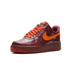 Tênis Nike Air Force 1 Low 'Patent Leather Dark Team Red Safety Orange' Vermelho / Laranja – foto 2