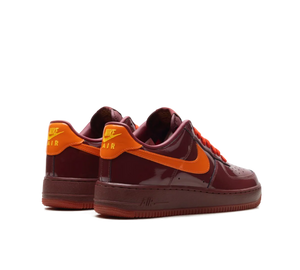 Tênis Nike Air Force 1 Low 'Patent Leather Dark Team Red Safety Orange' Vermelho / Laranja – foto 4