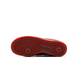 Tênis Nike Air Force 1 Low 'Patent Leather Dark Team Red Safety Orange' Vermelho / Laranja – foto 5