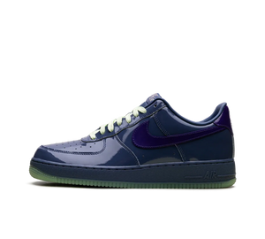 Tênis Nike Air Force 1 Low 'Patent Leather Mystic Navy Grape Ice' Azul