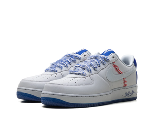Tênis Nike Air Force 1 Low Protro 'Kobe Bryant Dodgers' – par, vista frontal