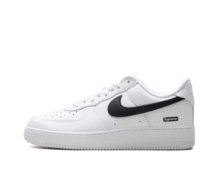 Tênis Nike Air Force 1 Low x Supreme 'White Black' Branco