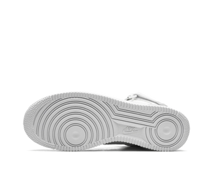 Tênis Nike Air Force 1 Mid x Louis Vuitton 'Triple White' Branco – solado