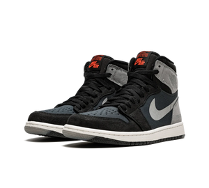 Tênis Nike Air Jordan 1 Element Gore-Tex 'Black/Particle Grey' Preto / Cinza – par, vista frontal
